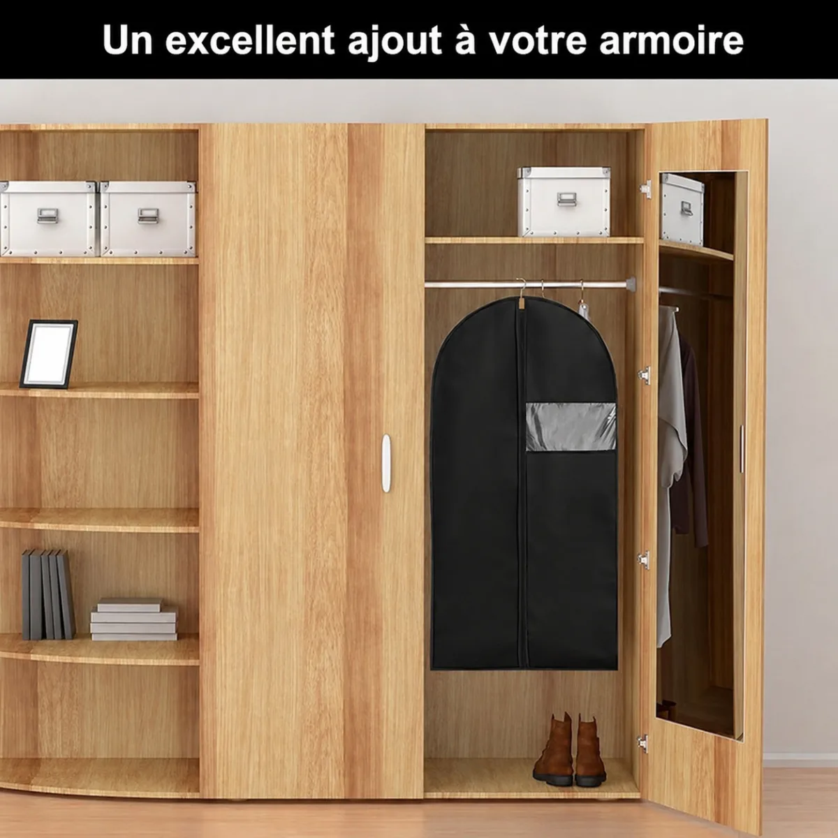 Housse vêtements 160cm